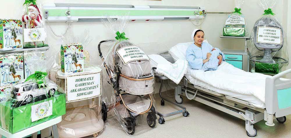 Первым новорожденным 2026 года в Туркменистане стал мальчик в Ашхабаде