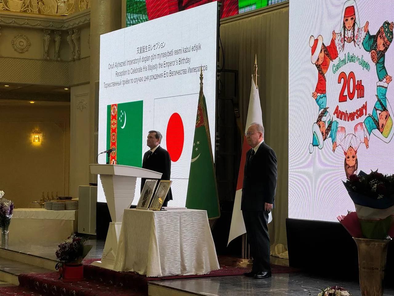 Посол Японии заявил о чрезвычайно хороших отношениях между Токио и Ашхабадом