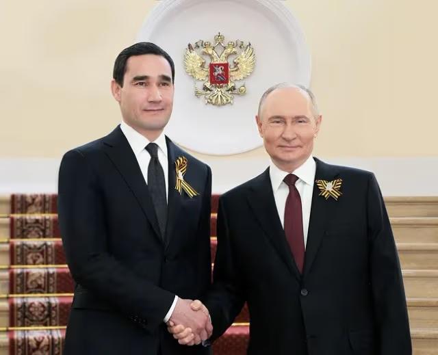 Vladimir Putin congratulated the President of Turkmenistan on the 81st anniversary of Victory Day